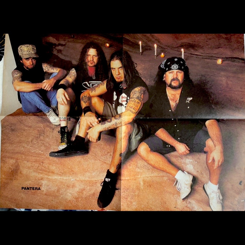Pantera Metal Edge Poster